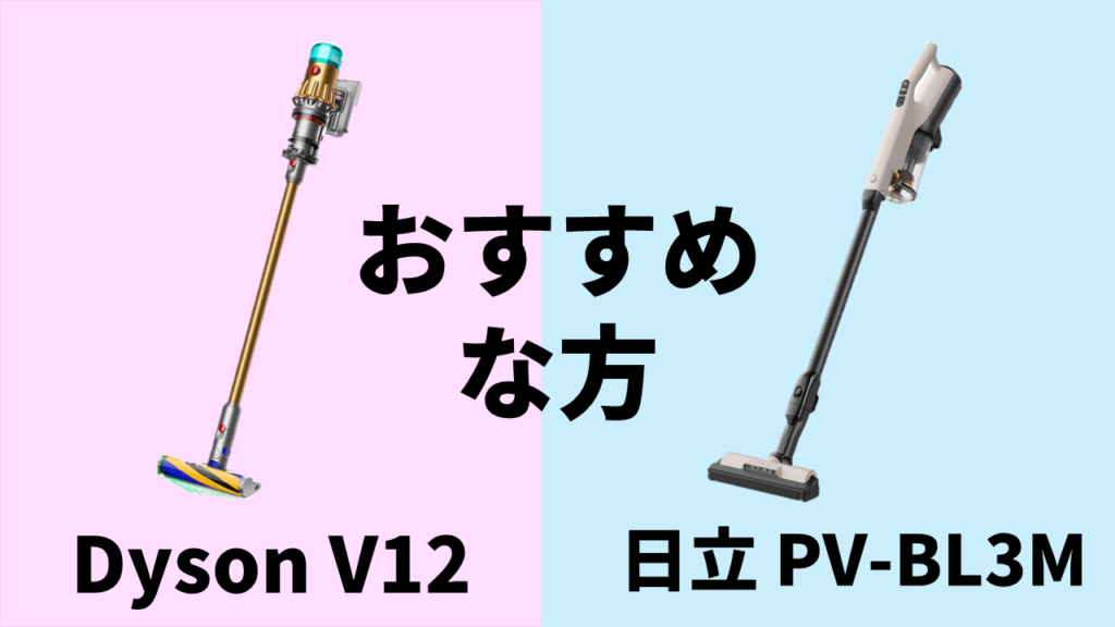 dysonv12_hitachiPV-BL3M_recommendation