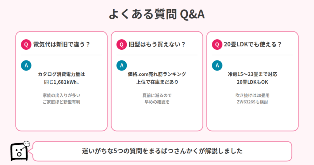 MSZ-ZW5626SとMSZ-ZW5625SのQ&A