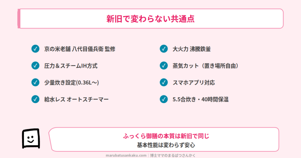 RZ-W100JMとRZ-W100GMの共通点