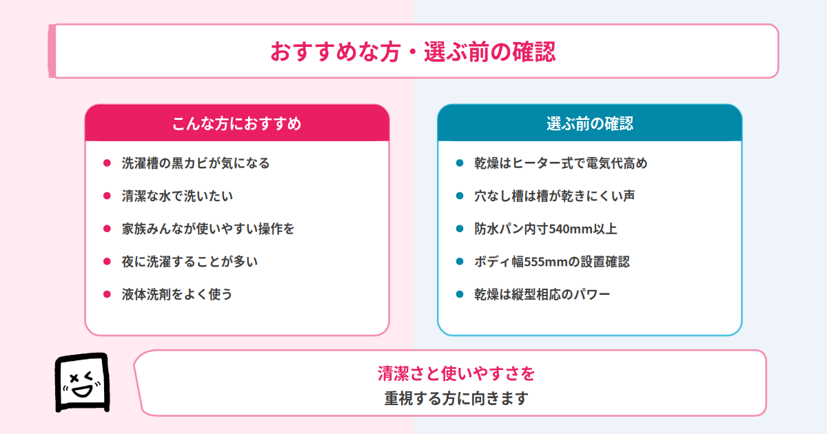 ES-PW11Kがおすすめな方と選ぶ前の確認
