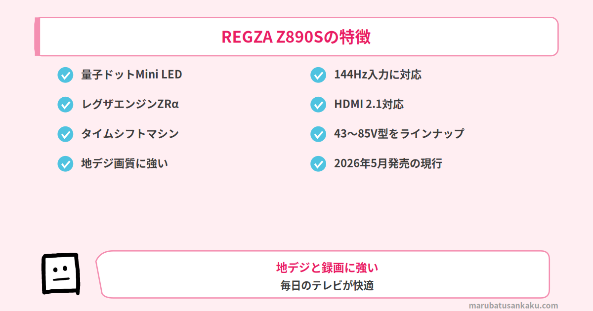 REGZA Z890S