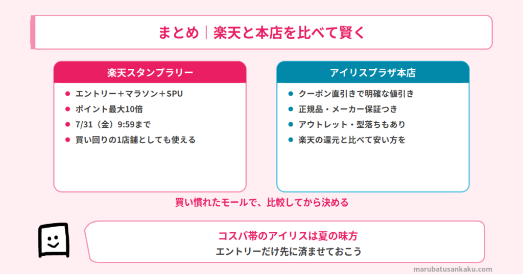 アイリスオーヤマサマーセール