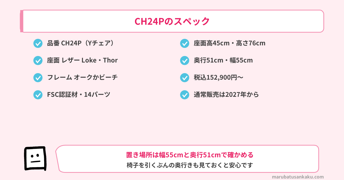 CH24Pのスペック